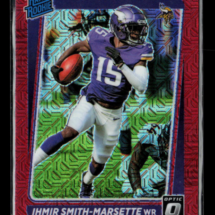 2021 Panini Donruss Optic Football Ihmir Smith-Marsette #241 Red mojo