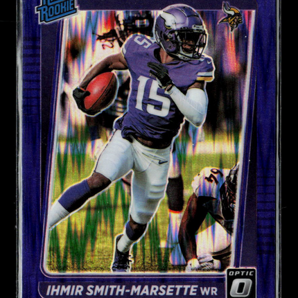 2021 Panini Donruss Optic Ihmir Smith-Marsette #241 Purple Shock