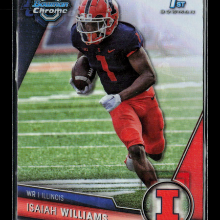 2023 Bowman Chrome Bowman U Isaiah Williams #77 Refractor