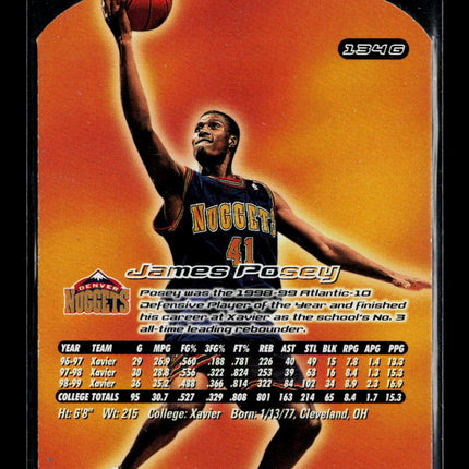 1999 Fleer Ultra Gold Medallion Edition James Posey #134G