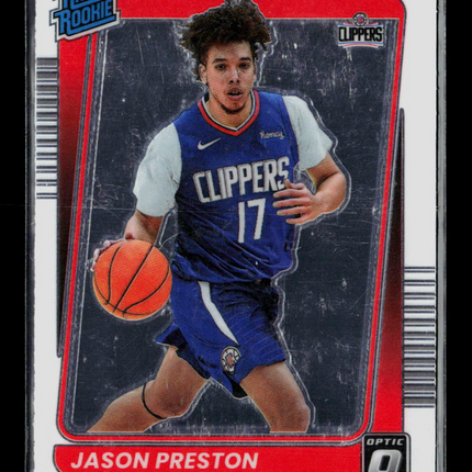 2022 Panini Donruss Optic Jason Preston #160