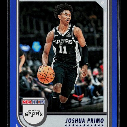 2022 Panini Hoops Joshua Primo #154 Blue