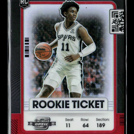 2022 Panini Contenders Optic Joshua Primo #15 Red RC