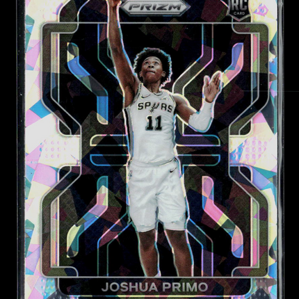 2021 Panini Prizm Basketball Joshua Primo #298 RC Ice