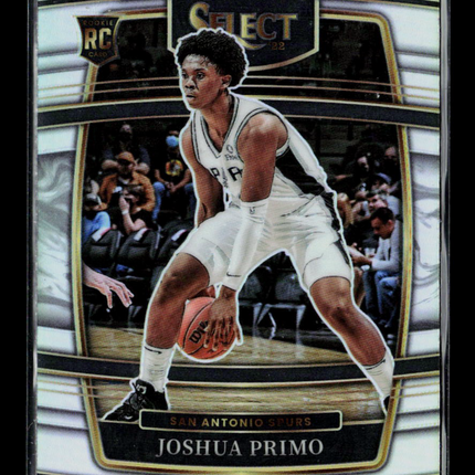 2022 Panini Select Basketball Joshua Primo #68 RC Silver