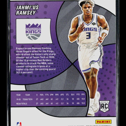 2021 Panini Revolution Jahmi'us Ramsey #113 Astro RC