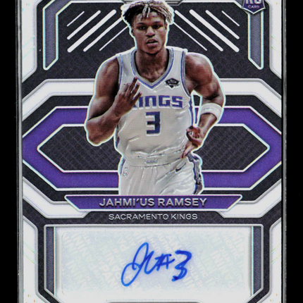 2021 Panini Prizm Jahmi'us Ramsey #RP-JRS RC Auto