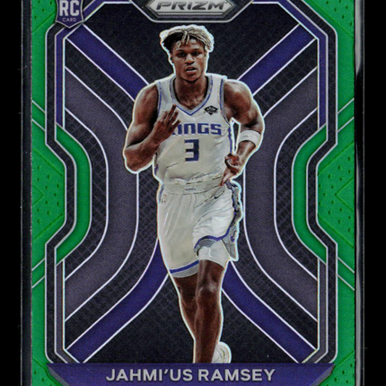 2021 Panini Prizm Jahmi'us Ramsey #263 Green RC