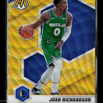 2021 Panini Mosaic Josh Richardson #148 Gold Wave