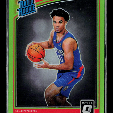 2019 Panini Donruss Optic Jerome Robinson #152 Lime Green /149