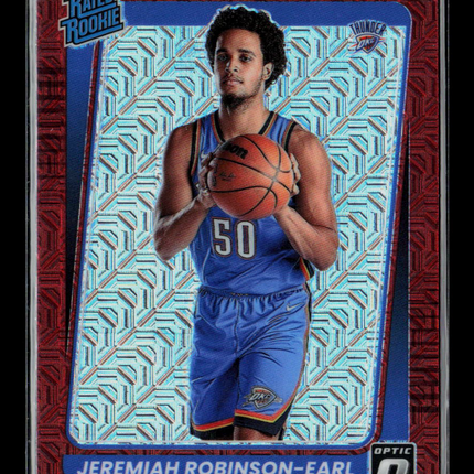 2022 Panini Donruss Optic Jeremiah Robinson-Earl #170 Red Choice