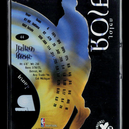 1999 SkyBox E-X Century Jalen Rose #44