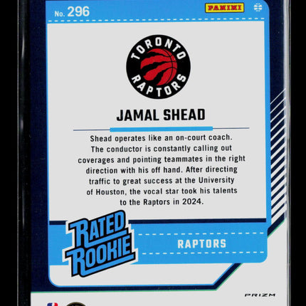 2025 Panini Donruss Optic Jamal Shead #296 Holo