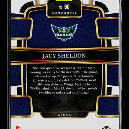 2024 Panini Select Jacy Sheldon #60 RC