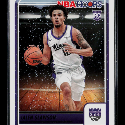 2023 Panini Hoops Jalen Slawson #279 Winter RC