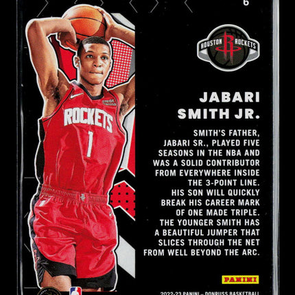 2022 Panini Donruss Jabari Smith Jr. #6