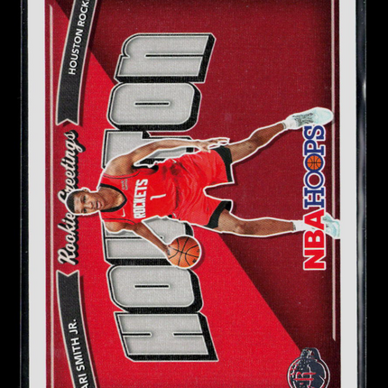 2022 Panini Hoops Rookie Greetings Jabari Smith Jr. #3