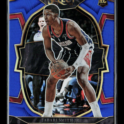 2023 Panini Select Jabari Smith Jr. #69 Blue RC