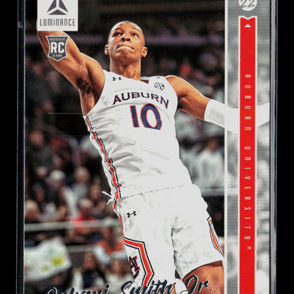 2022 Panini Chronicles Luminance Draft Picks Jabari Smith Jr. #9 RC