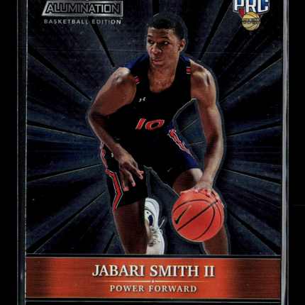 2022 Wild Card Alumination Basketball Jabari Smith II #ABC-30