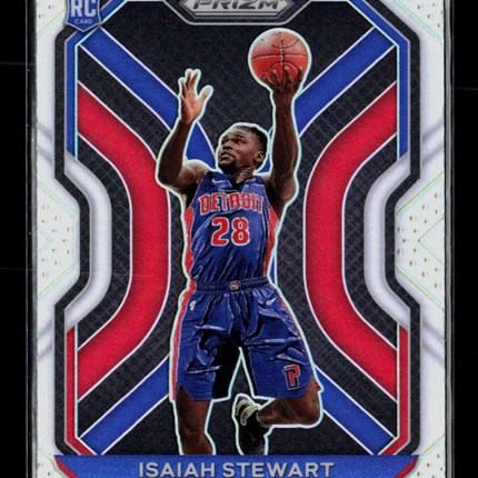 2021 Panini Prizm Isaiah Stewart #254 RC Silver