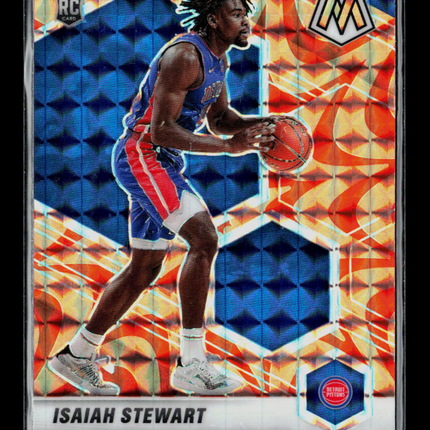 2021 Panini Mosaic Isaiah Stewart #223 Reactive Orange RC