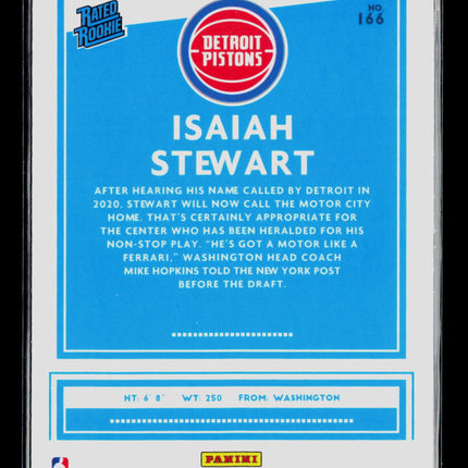 2021 Panini Donruss Optic Isaiah Stewart #166