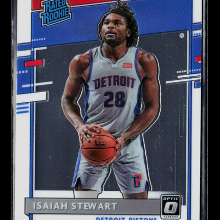 2021 Panini Donruss Optic Basketball Isaiah Stewart #166