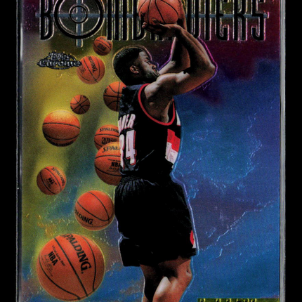 1999 Topps Chrome Isaiah Rider #SB10 Bombardiers