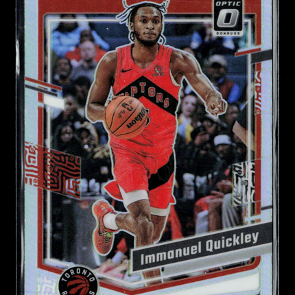2024 Panini Donruss Optic Immanuel Quickley #83 Holo