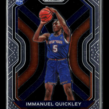 2021 Panini Prizm Immanuel Quickley #296 RC