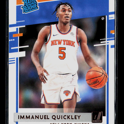 2020 Panini Donruss Basketball Immanuel Quickley #213
