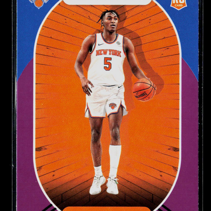 2020 Panini Hoops Immanuel Quickley #249 Purple RC