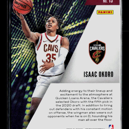 2021 Panini Prizm Isaac Okoro #13 RC