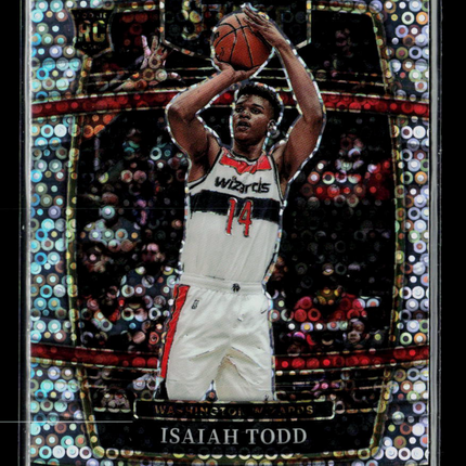 2022 Panini Select Isaiah Todd #65 Disco Prizm RC
