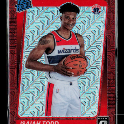 2022 Panini Donruss Optic Isaiah Todd #187 Red Choice