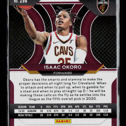 2021 Panini Prizm Isaac Okoro #298 RC