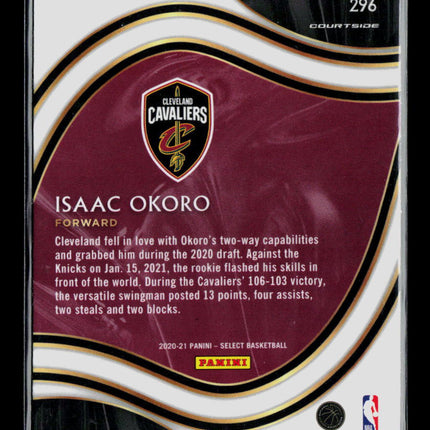 2021 Panini Select Isaac Okoro #296 RC