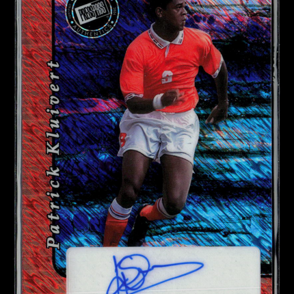 2024 Leaf Press Pass Patrick Kluivert #20A-PK1 1/1 Auto