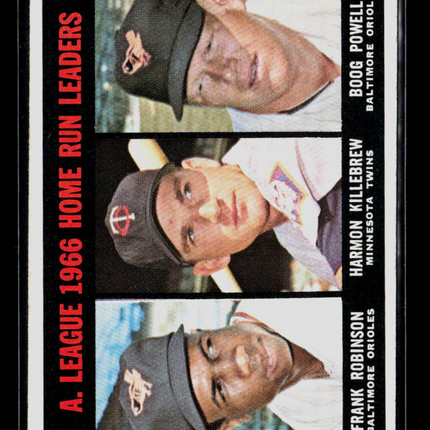 1967 Topps Frank Robinson Harmon Killebrew Boog Powell #243