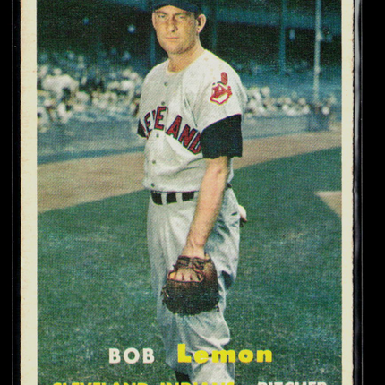 1957 Topps Bob Lemon #120