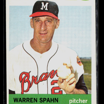 1964 Topps Warren Spahn #400