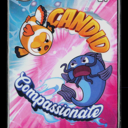 2026 Topps Chrome VeeFriends Insert Balance Battles #BB-1 Clownfish Catfish