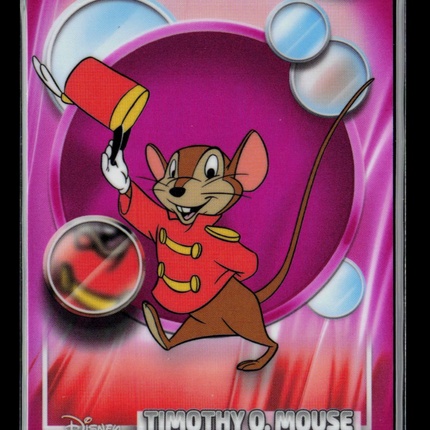 2026 Topps Chrome Disney 212/399 #86 Timothy Q Mouse Magenta /399