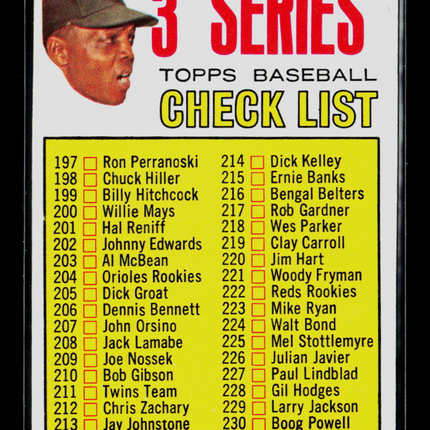 1967 Topps Willie Mays #191
