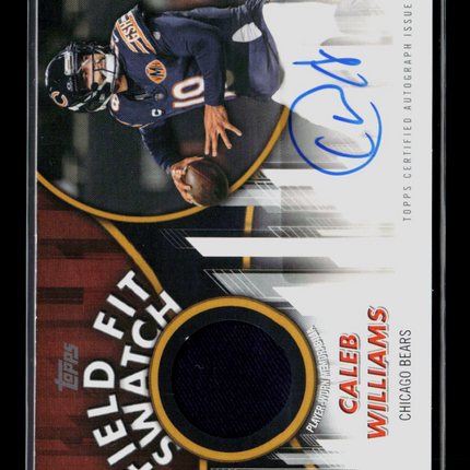 2026 Topps Flagship Football Caleb Williams #FFSCAR-CWI Jersey Auto /50