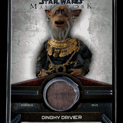 2025 Topps Star Wars Masterwork Relic #SCR-5 Dinghy Driver