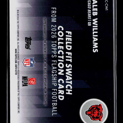 2026 Topps Flagship Football Caleb Williams #FFSC-CWI Jersey