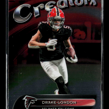 2025 Topps Finest Creators Drake London #CR-2