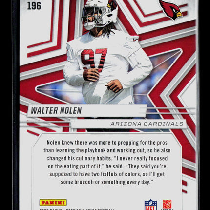 2025 Panini Rookies & Stars Walter Nolen #196 RC 047/100